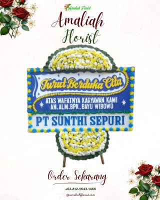 Papan Bunga Duka di Samoja