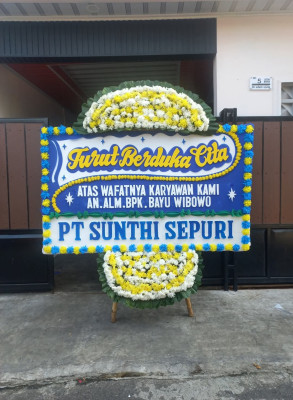 Papan Bunga Duka di Samoja