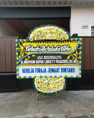 Papan Bunga Duka di Samoja