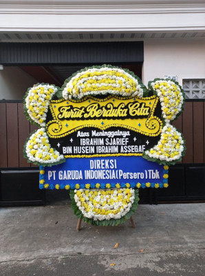 Papan Bunga Duka di Samoja