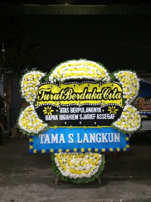 Papan Bunga Duka di Samoja