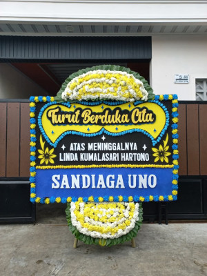 Papan Bunga Duka di Samoja